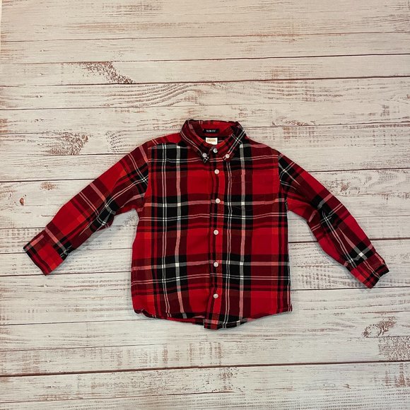 Boys Turtleneck Sweater and Holiday Plaid Button Up Shirt Set - Picture 7 of 8